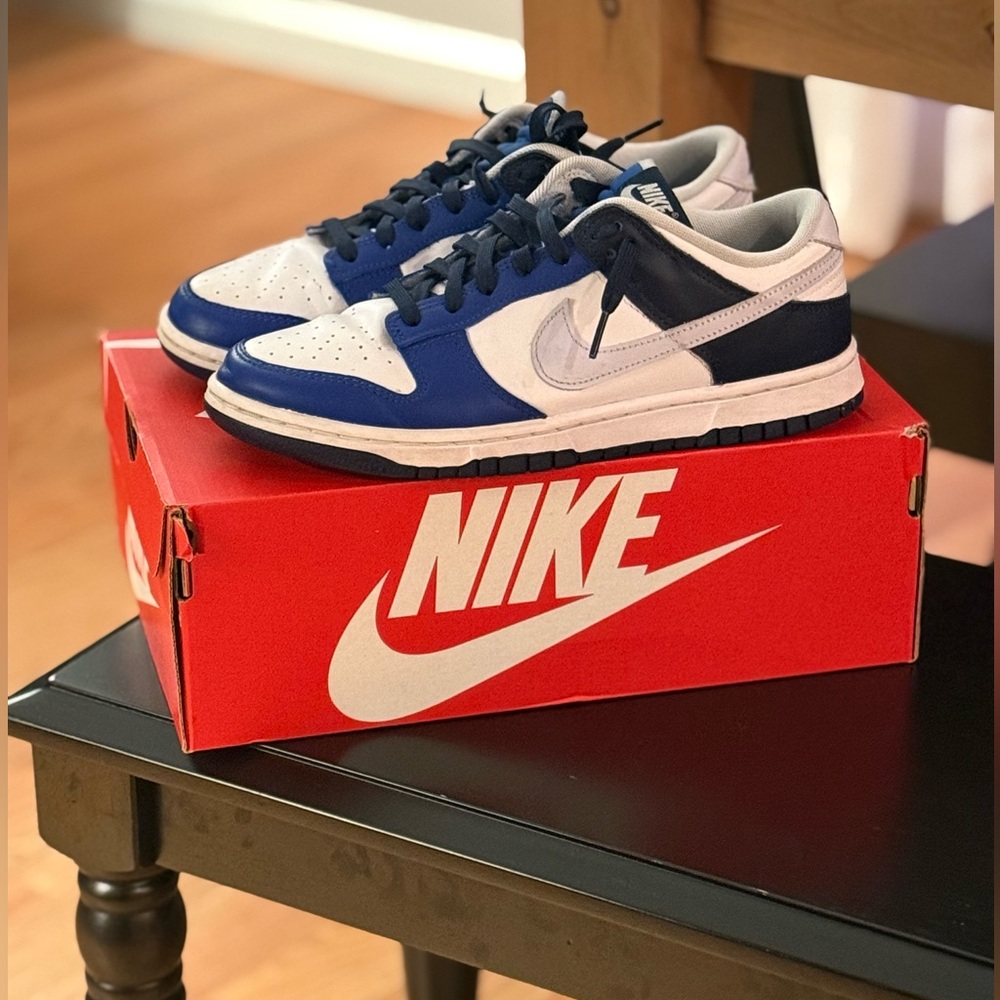 Nike Dunk Low - White/Grey/Royal